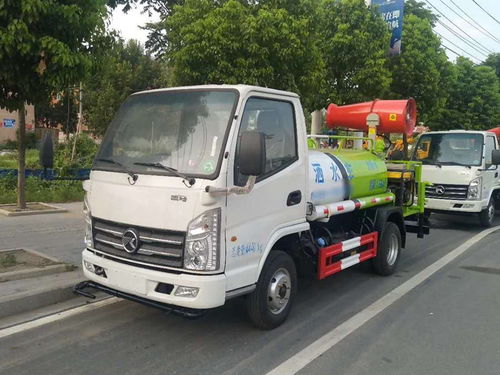 多功能抑塵噴霧車(chē) 4噸時(shí)風(fēng)凱馬藍(lán)牌，高效抑塵更優(yōu)惠
